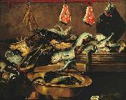 Frans Snyders Fish stall oil painting reproduction